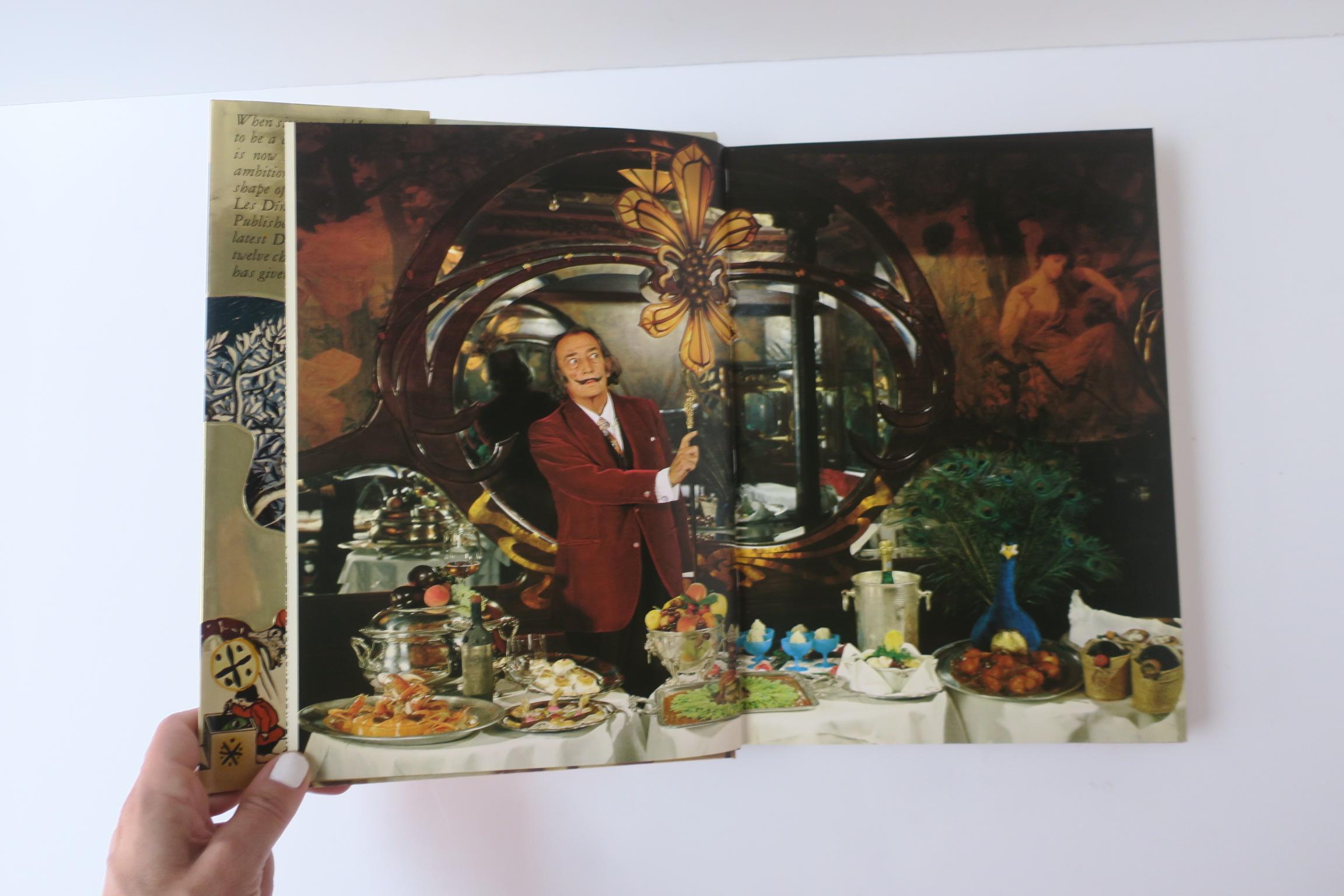 Salvador Dali Art Recipe Book, Les Diners de Gala, 1971 France, First Edition For Sale 1