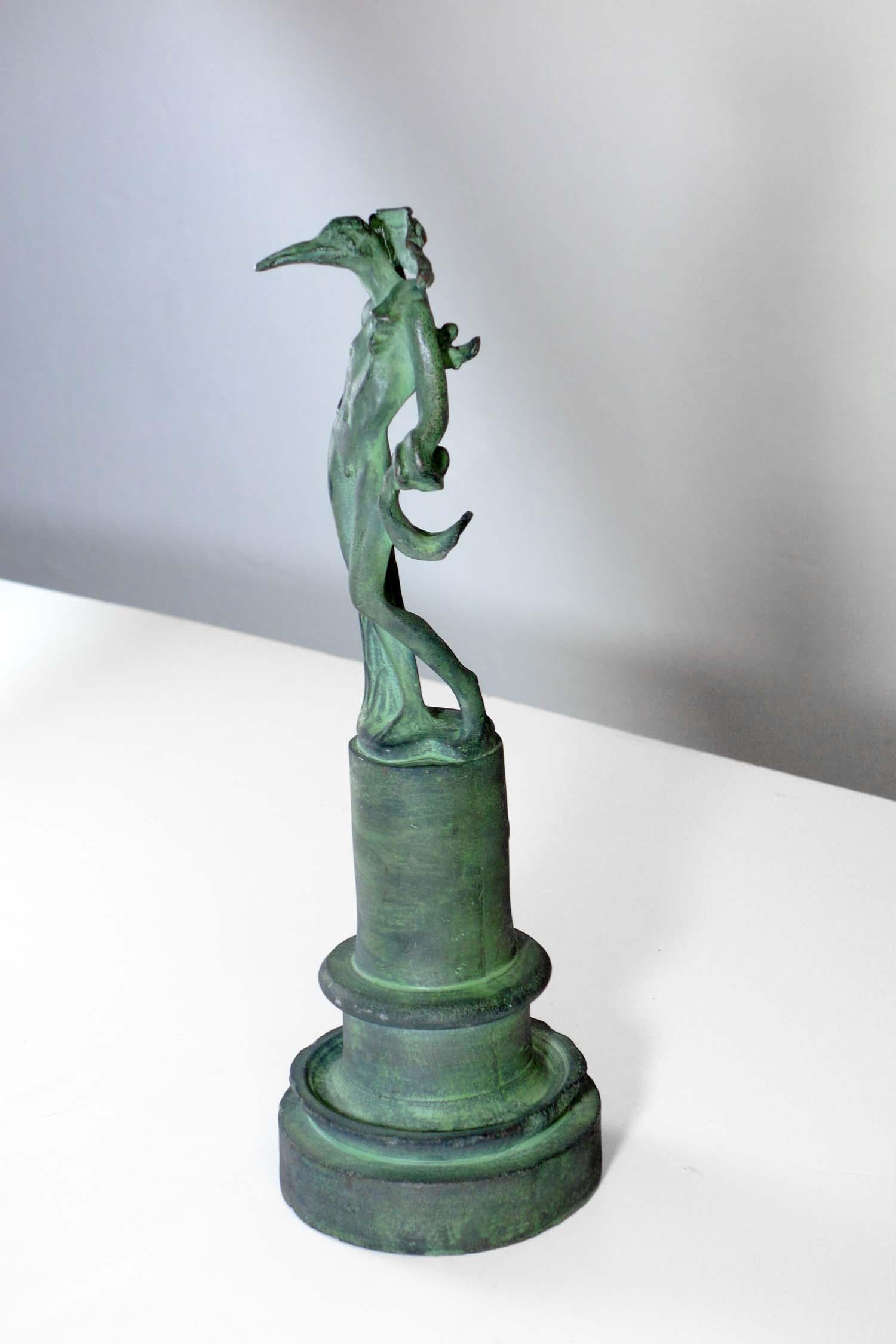 Salvador Dalí Vogelmann Surrealistische Bronze-Skulptur 79/99 (Moderne) im Angebot
