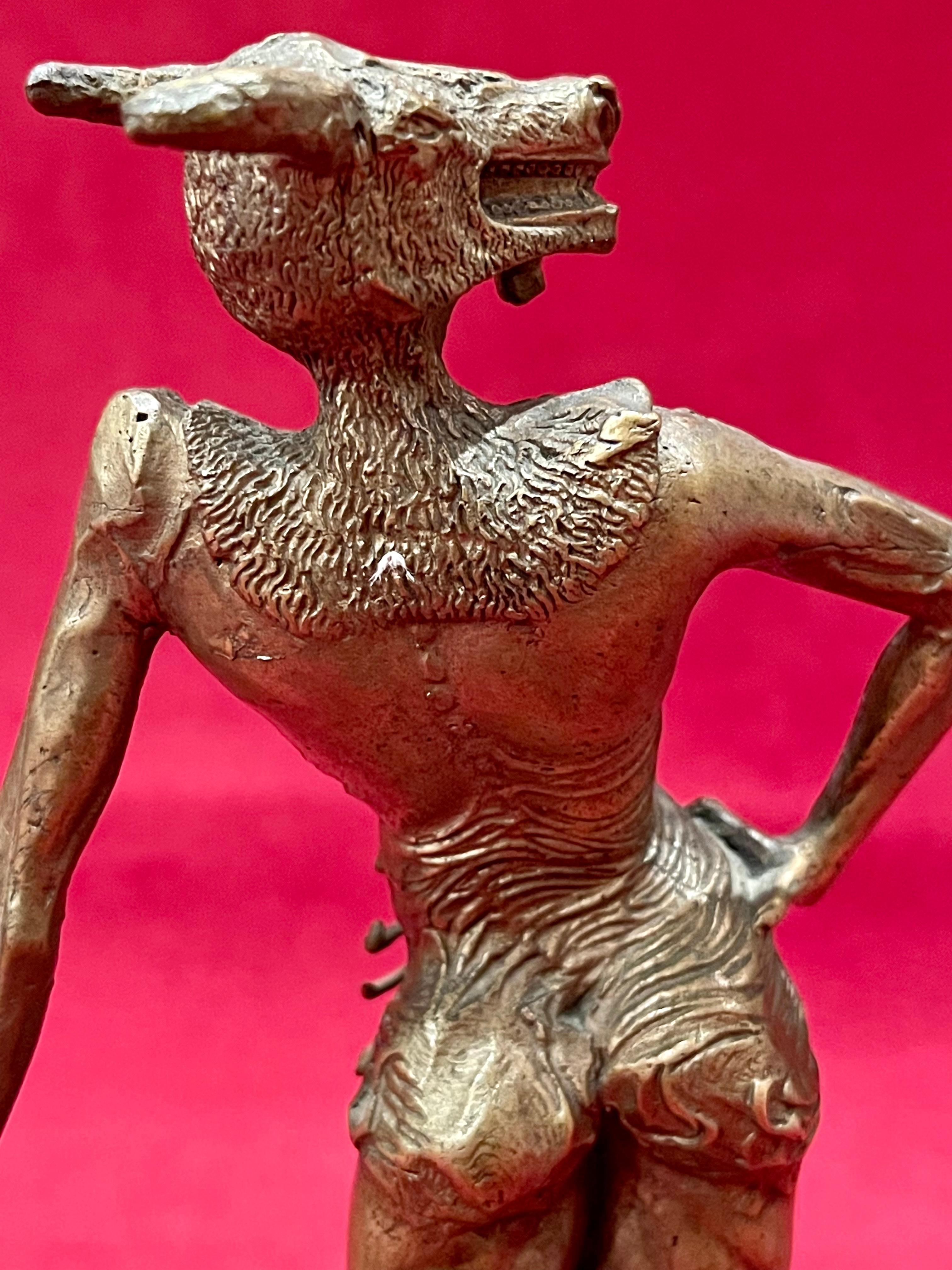 Salvador DALI - Bronzo, Il Minotauro in vendita 7