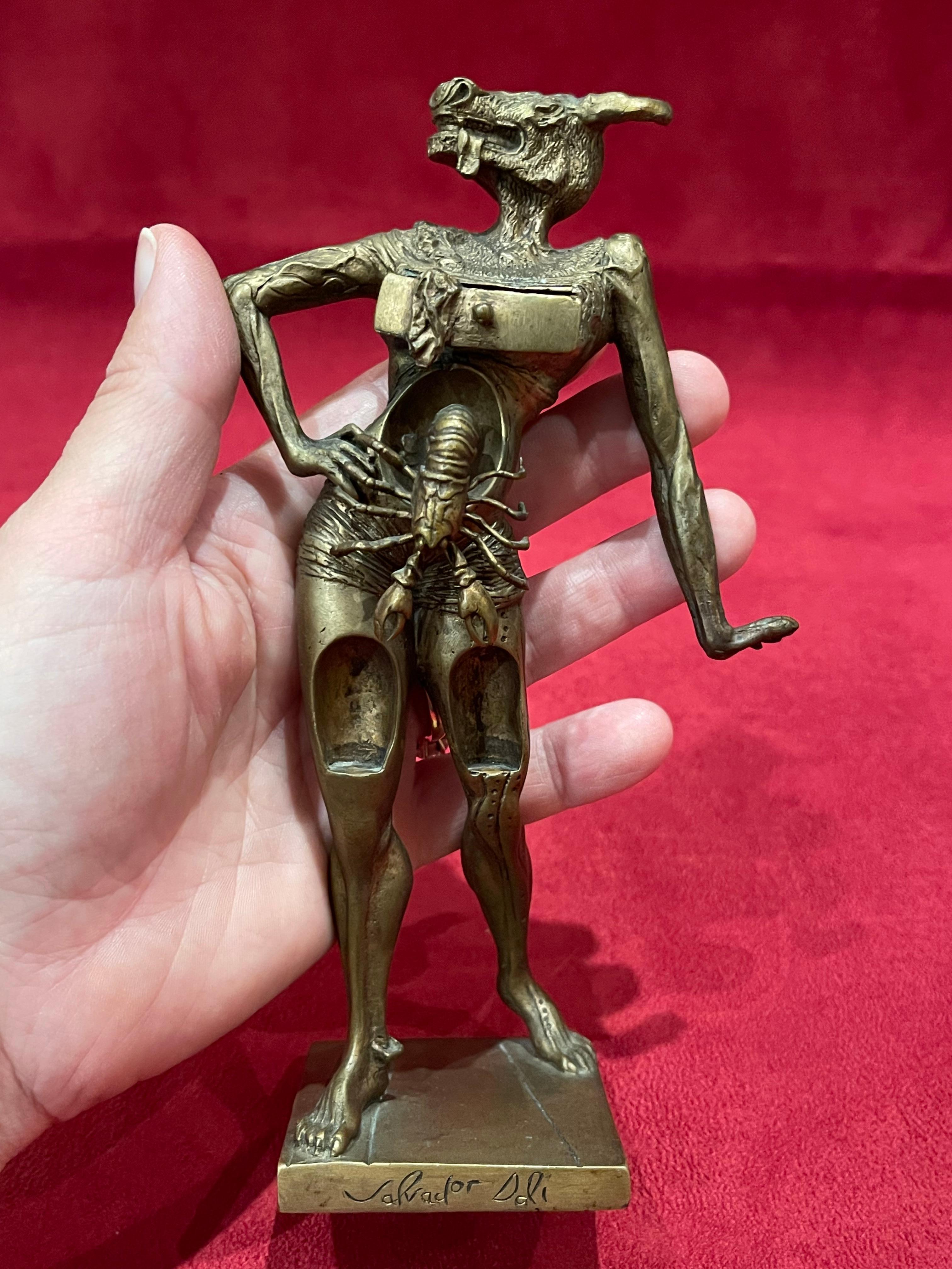 Salvador DALI - Bronze, The Minotaur For Sale 11