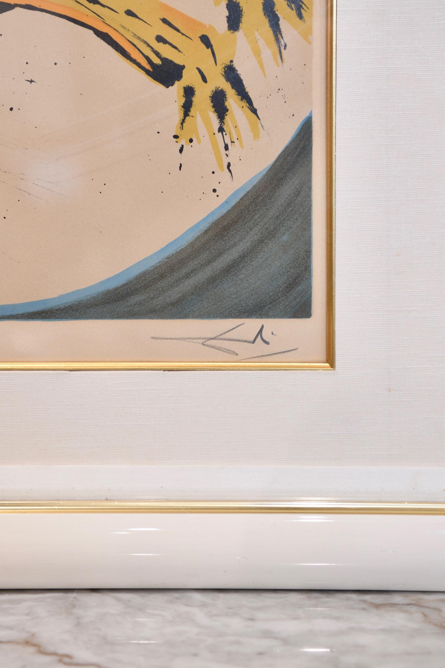 Salvador Dali: Lithographie „Capricorn“ (20. Jahrhundert) im Angebot