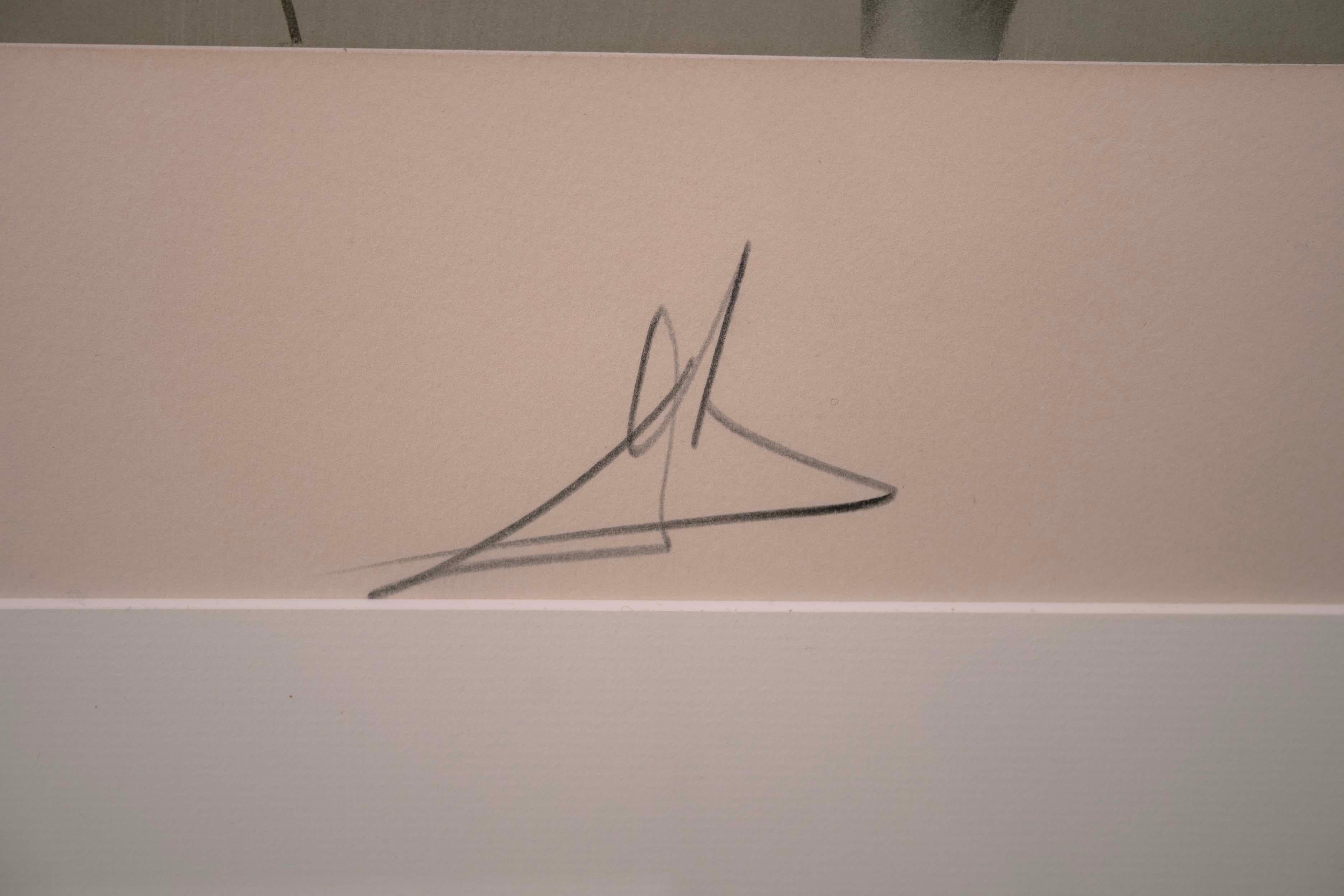 Salvador Dali Chevalier Surrealiste (Hommage an Velazquez) Lithographie auf Papier 2