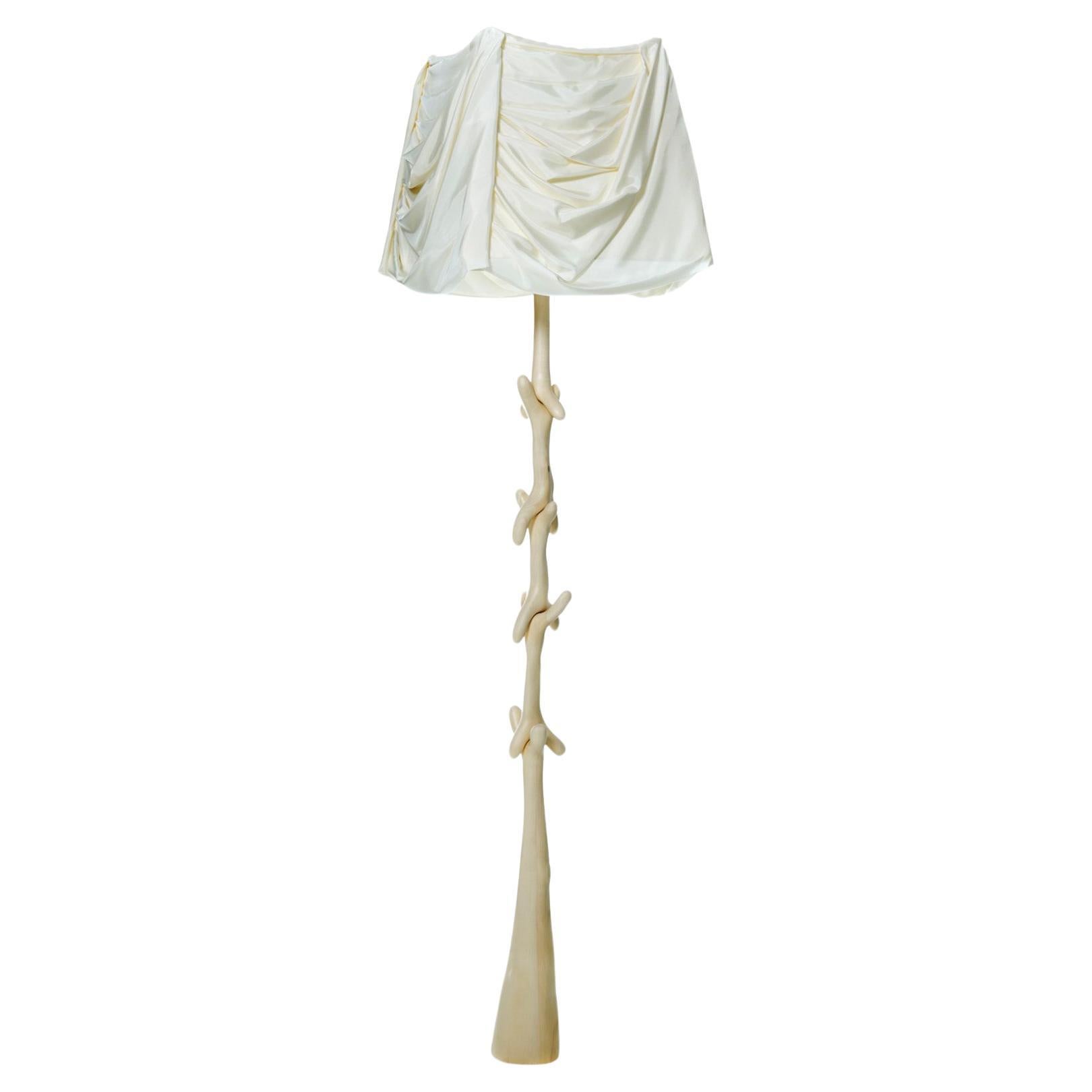 Salvador Dali Contemporary Lime-Wood Muletas Lamp Sculpture by Bd For Sale