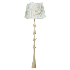 Salvador Dali Contemporary Muletas Lamp Sculpture en bois de tilleul par Bd