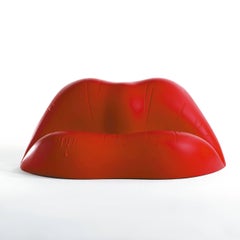 Salvador Dali, Contemporary, Red Dali Lips Sofa for BD