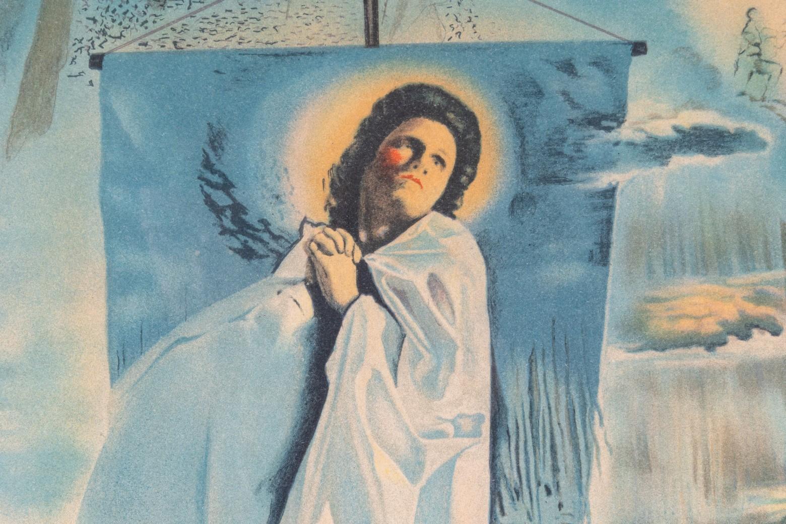 Salvador Dalí Descubrimiento de América Cristóbal Colón Firmado Surrealismo Moderno siglo XX