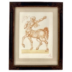 Salvador Dali Divine Comedy Centaur Limited Edition Lithograph