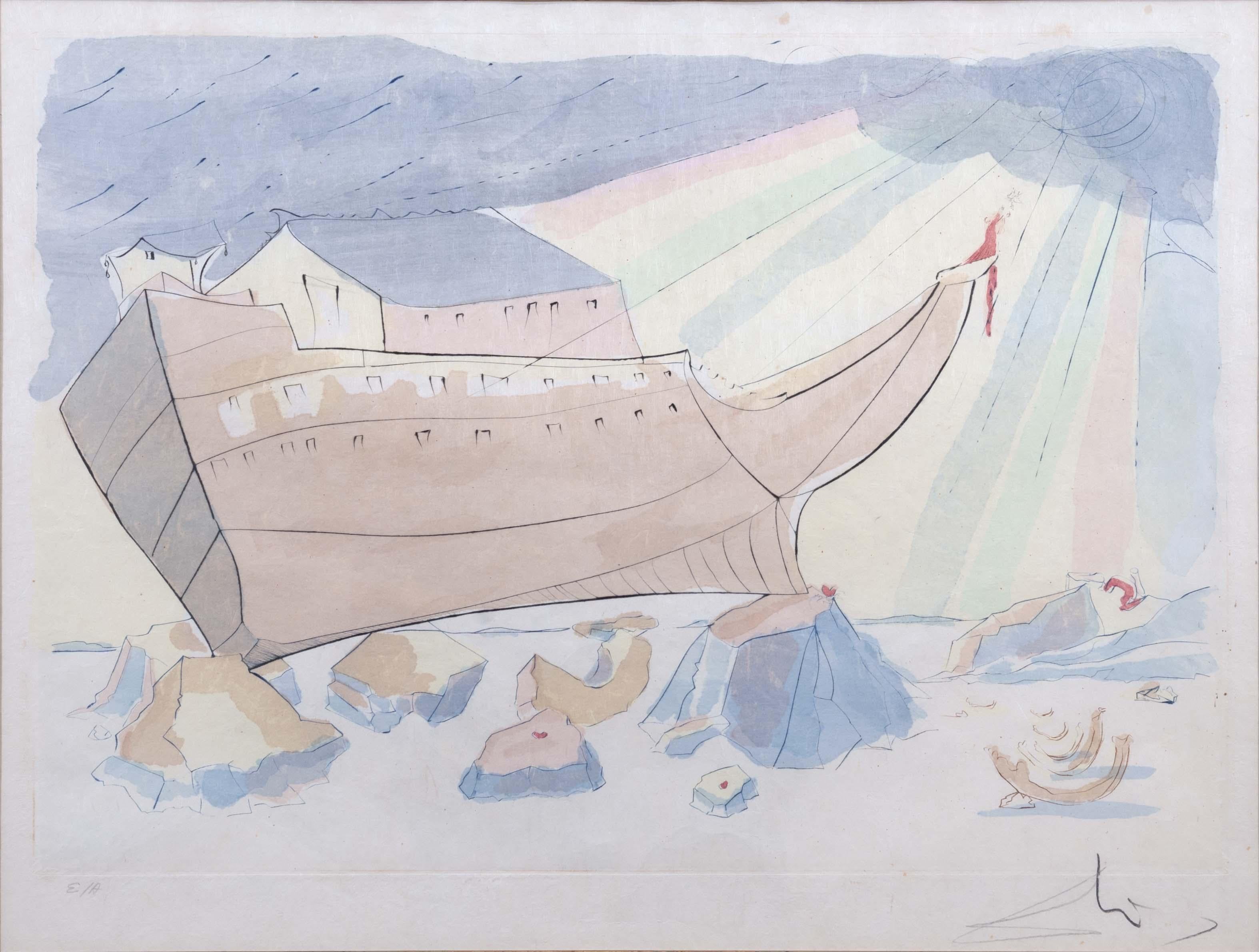 Salvador Dali Divine Comedy The Last Oratories of Virgil (FO 105) PU 27 Holzschnitt im Angebot 5