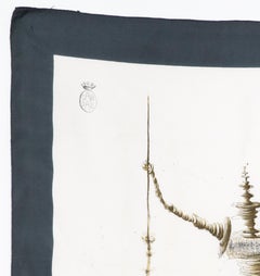 Salvador Dali Don Quichotte Silk Scarf
