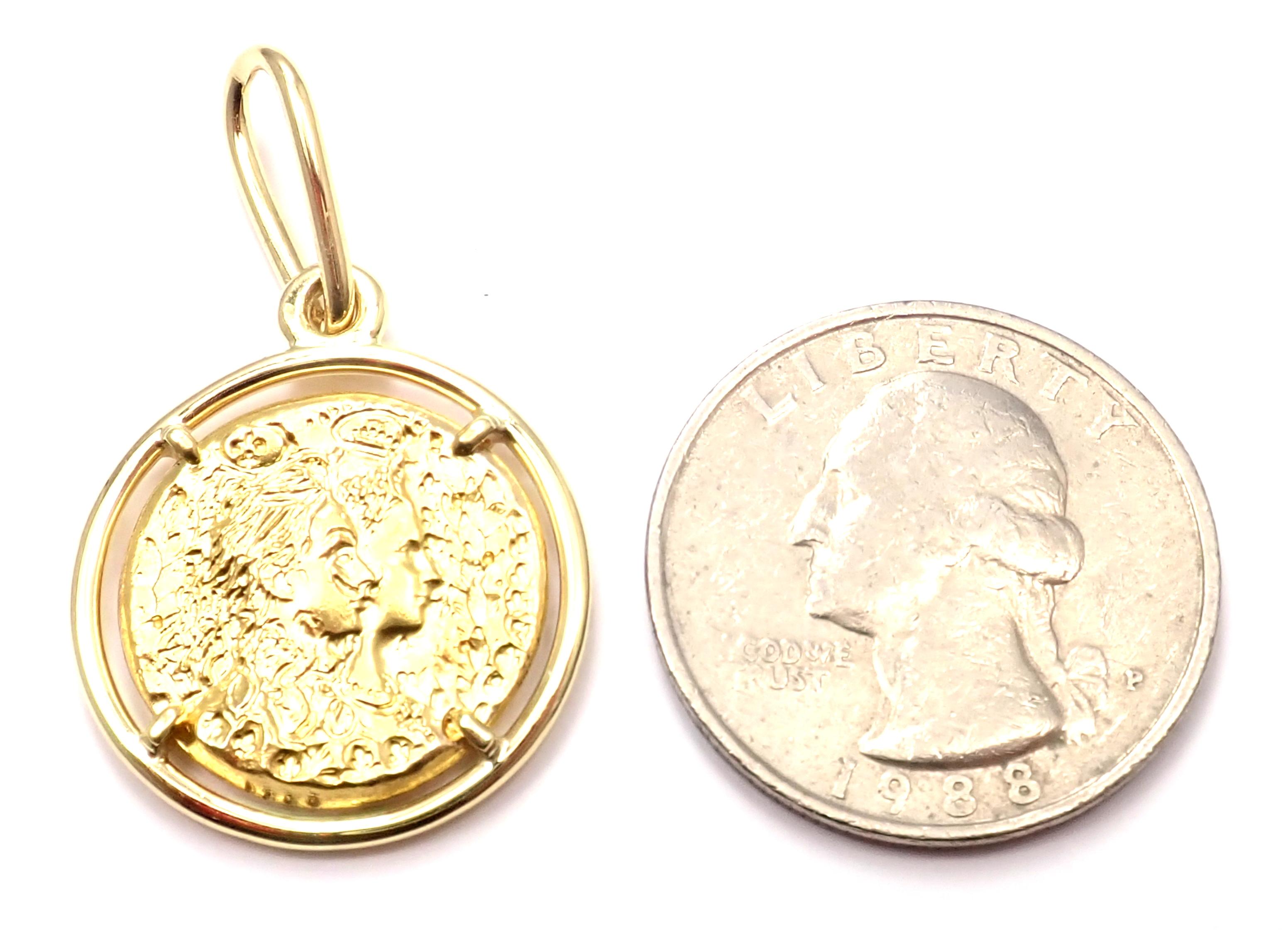 Salvador Dali D'or pour Piaget Pendentif en or jaune 1