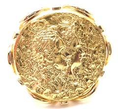Salvador Dali D'or for Piaget Yellow Gold Signed Ring