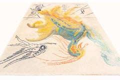 Salvador Dali European Rug Mid-Century