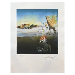 Salvador Dali, Flaming Giraffe