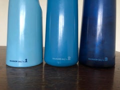 Salvador Dali for Rosso Antico Surrealist Design Glass Bottles, Signed, 1970s