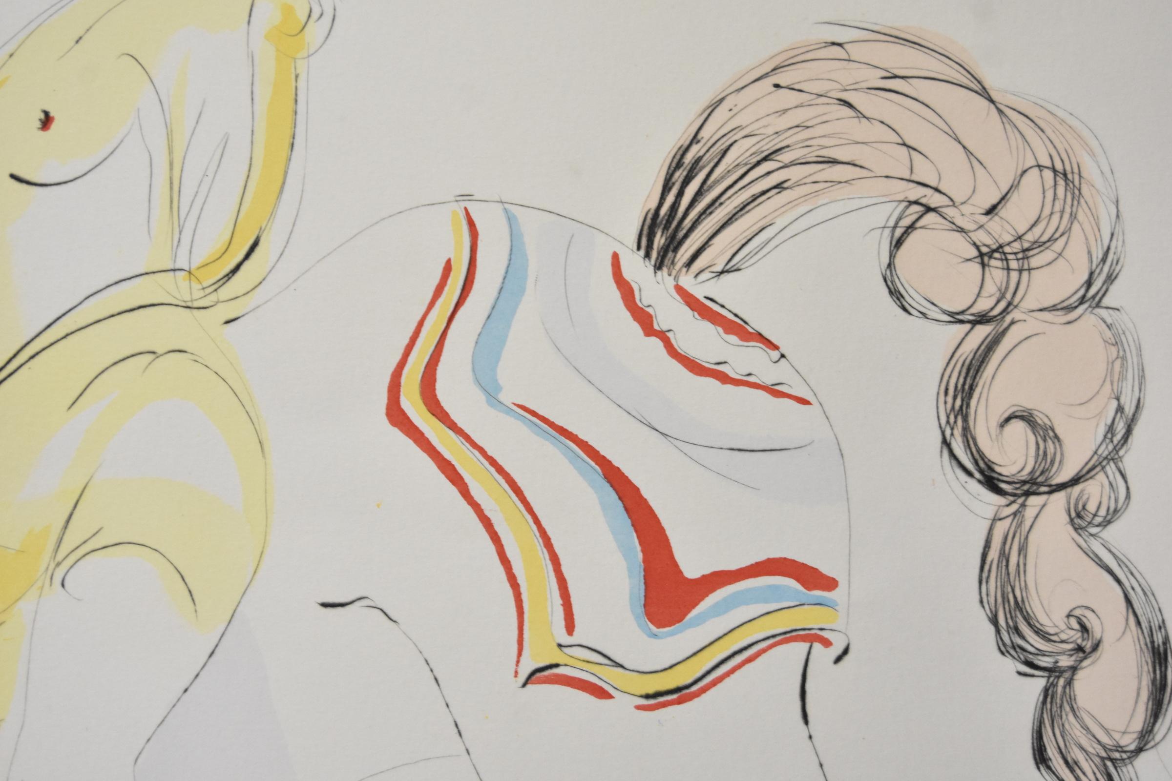 Salvador Dali Horse and Female Rider 1
