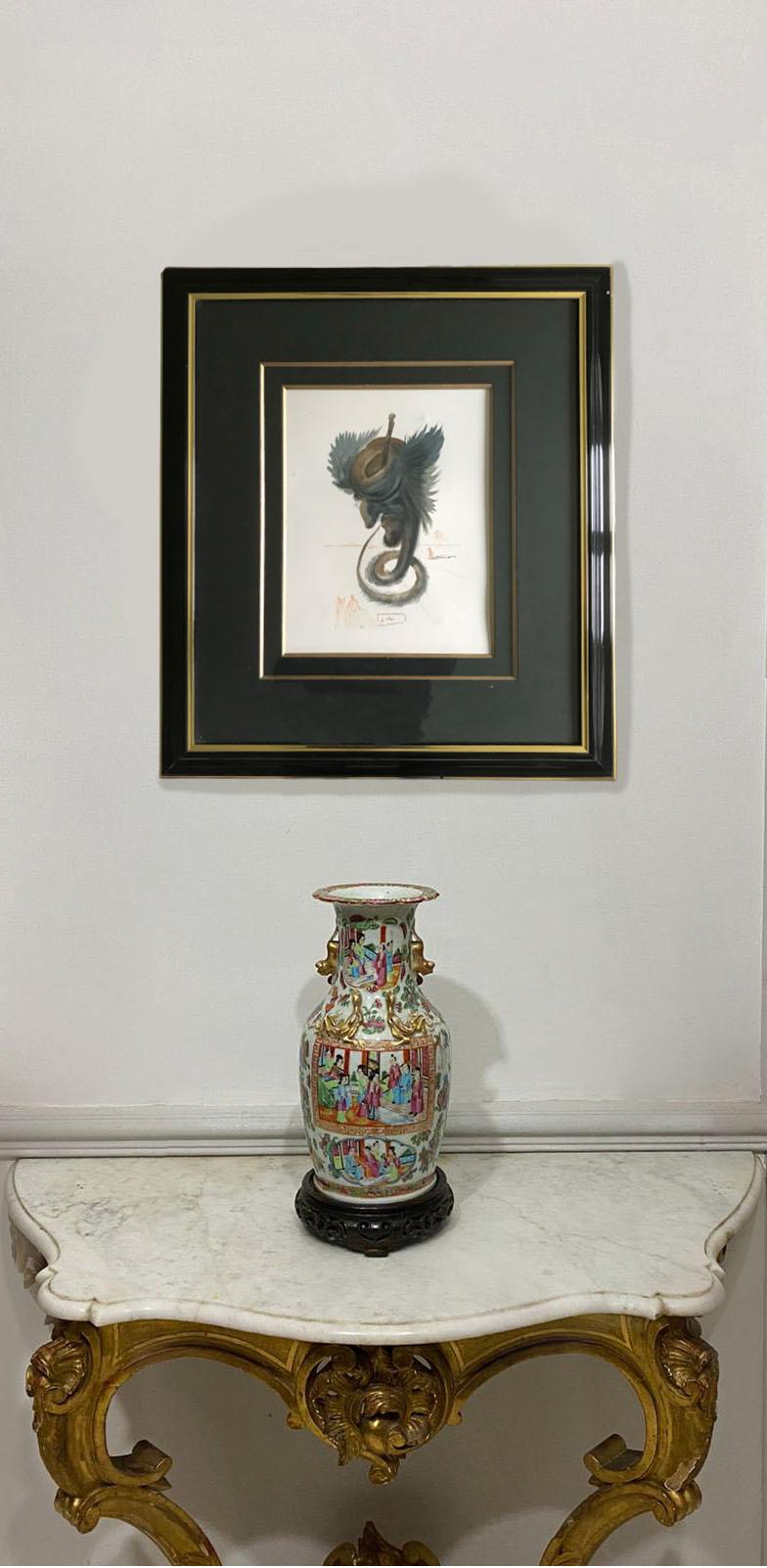 Salvador Dali, gravure « Inferno Canto 20 Diviners and Sorceres », 1970 en vente 2