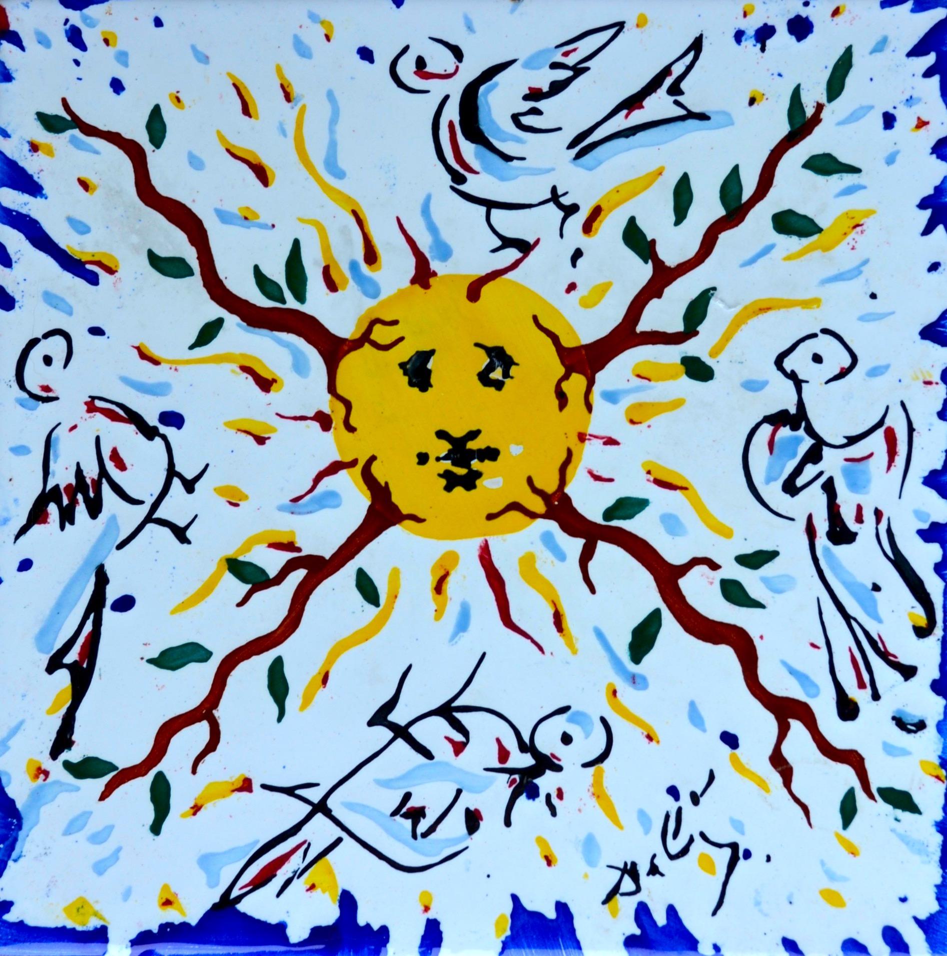 salvador dali tiles