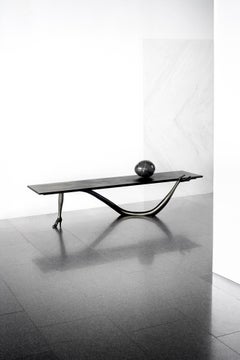 Salvador Dali Leda Low Table, Limited Edition Black Label Sculpture by BD