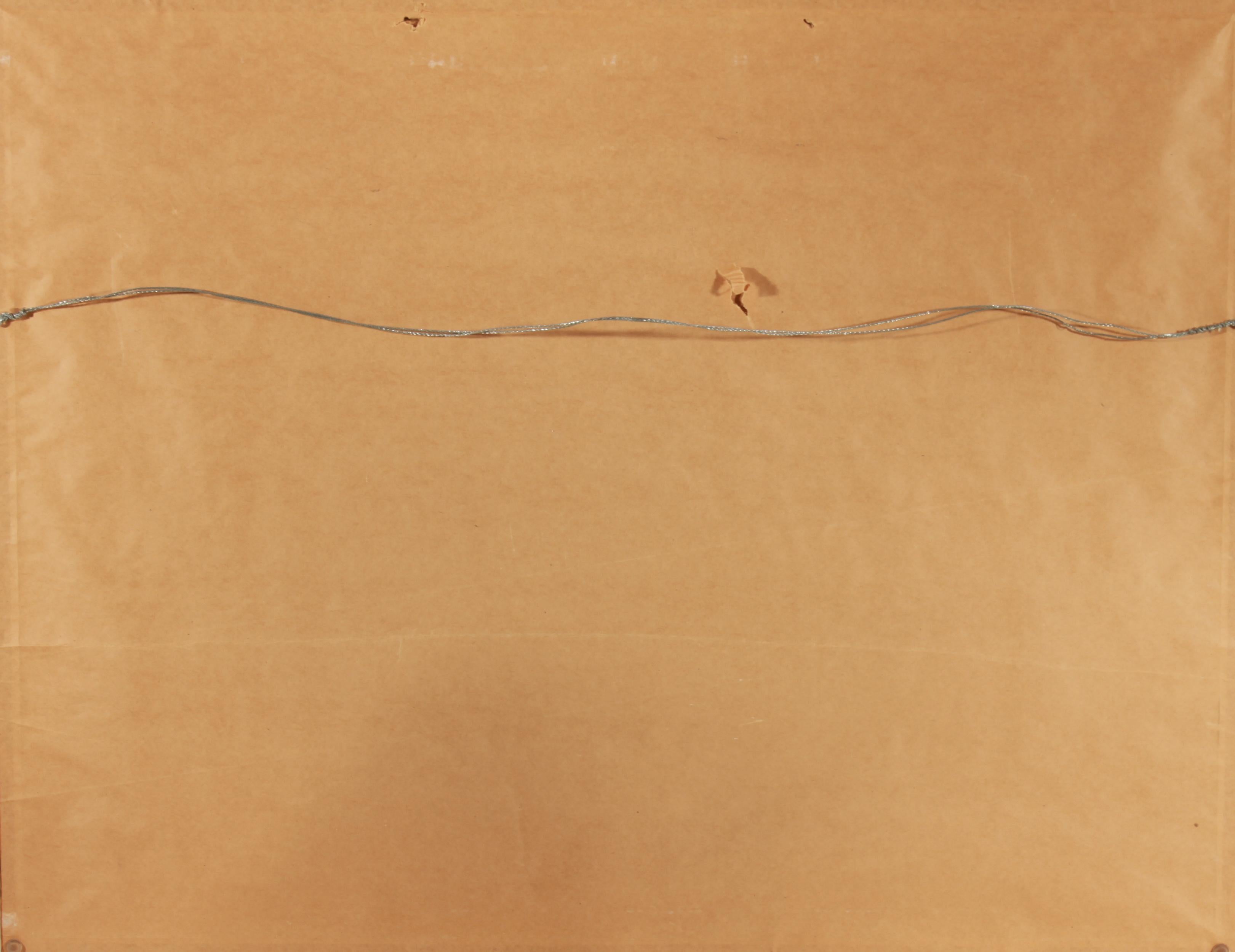 European Salvador Dali Lithograph with Surrealist Landscape