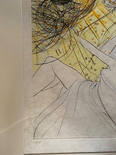 Salvador Dalí "Mercurius" Signed Lithograph