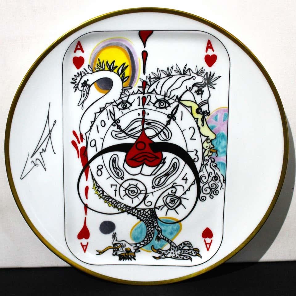 Five Plates Set, 1967 from France, Salvador Dali For Sale 2