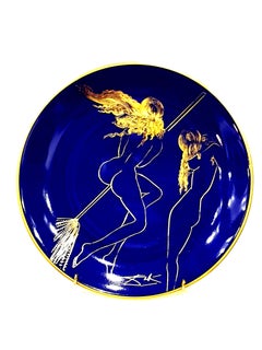 Sabat - Porcelaine de Limoges bleue et or