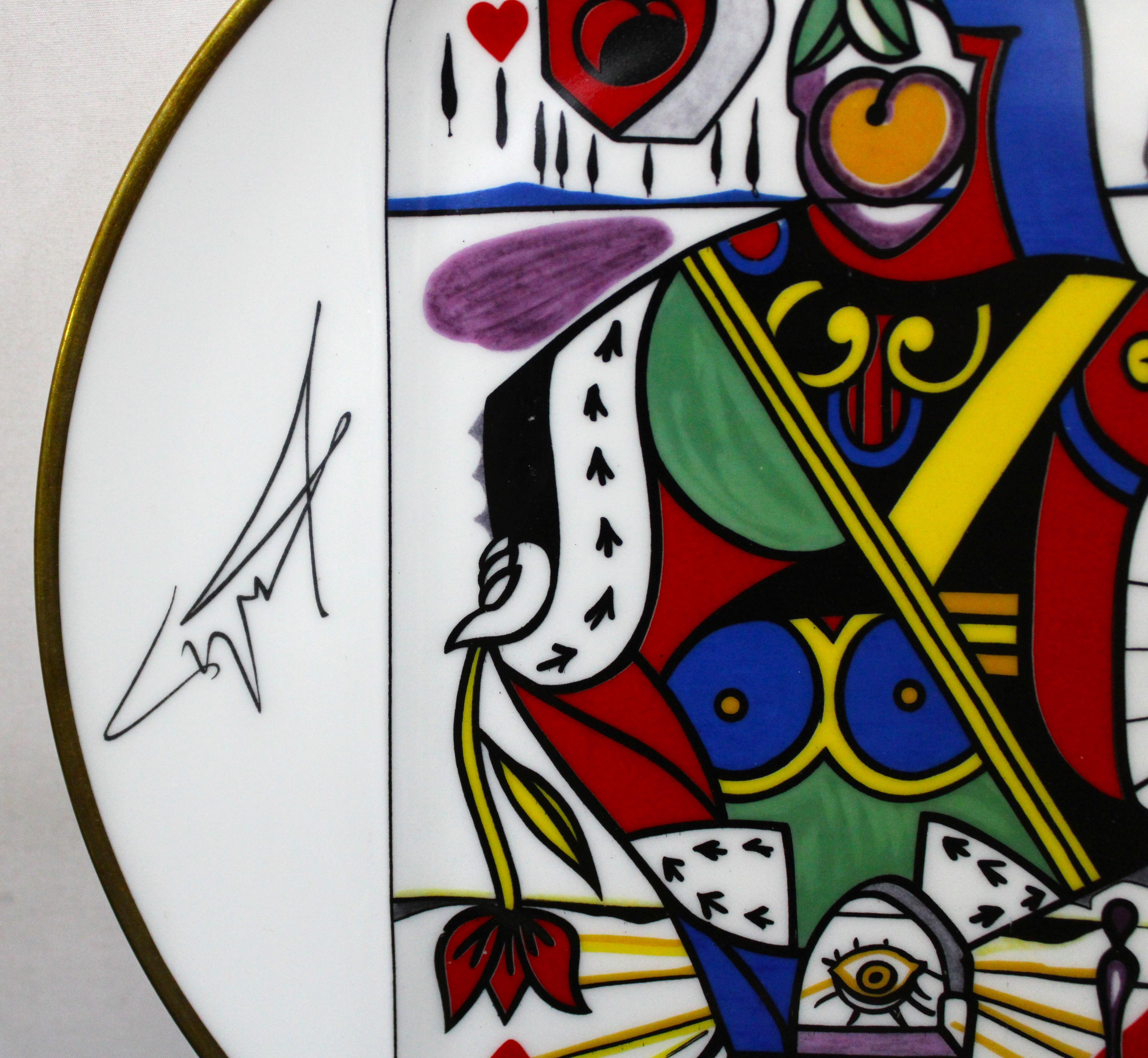 Salvador Dali, Carte a Jouer Five Plates 1967 from France - Surrealist Print by Salvador Dalí