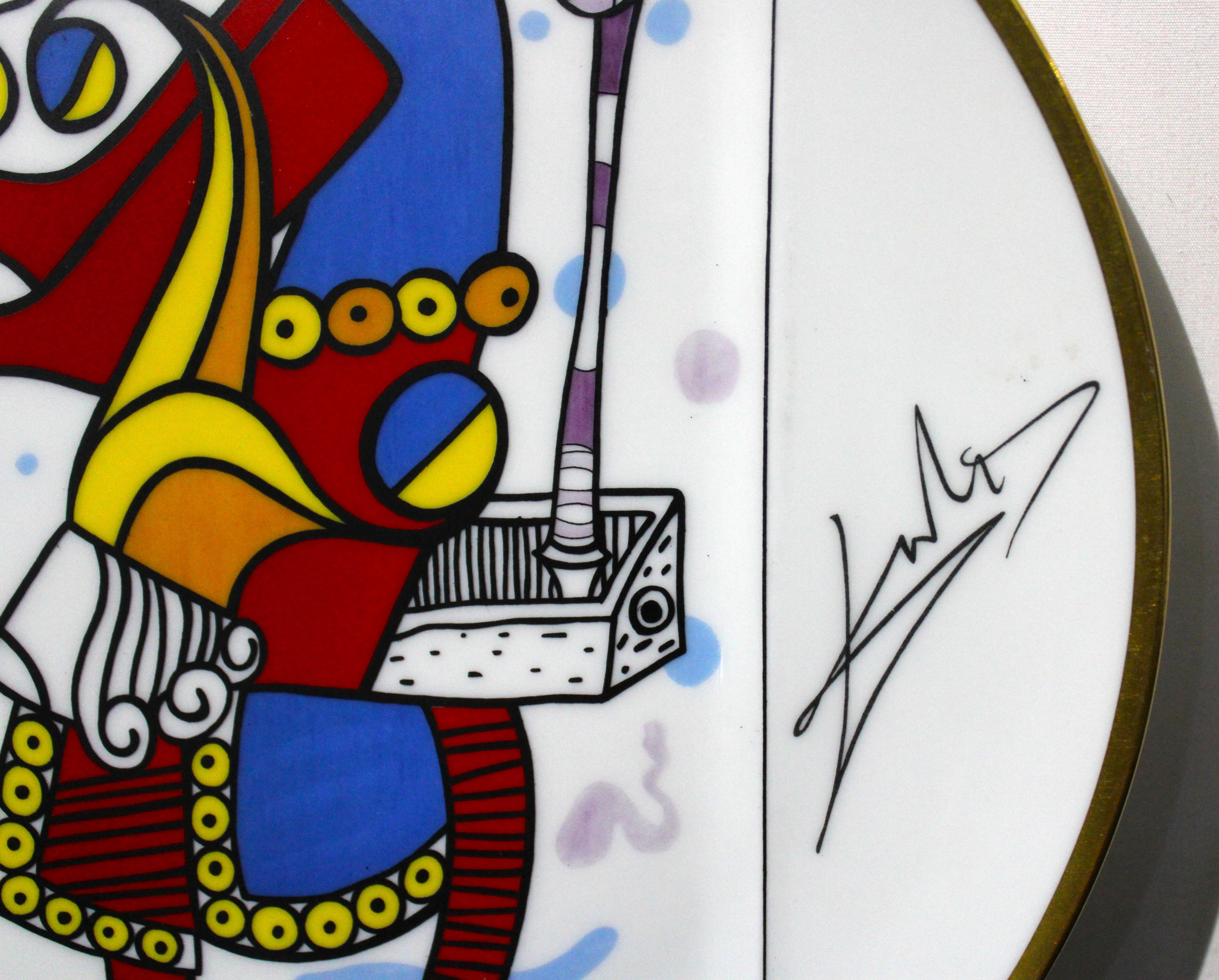 Salvador Dali, Carte a Jouer Five Plates 1967 from France For Sale 1
