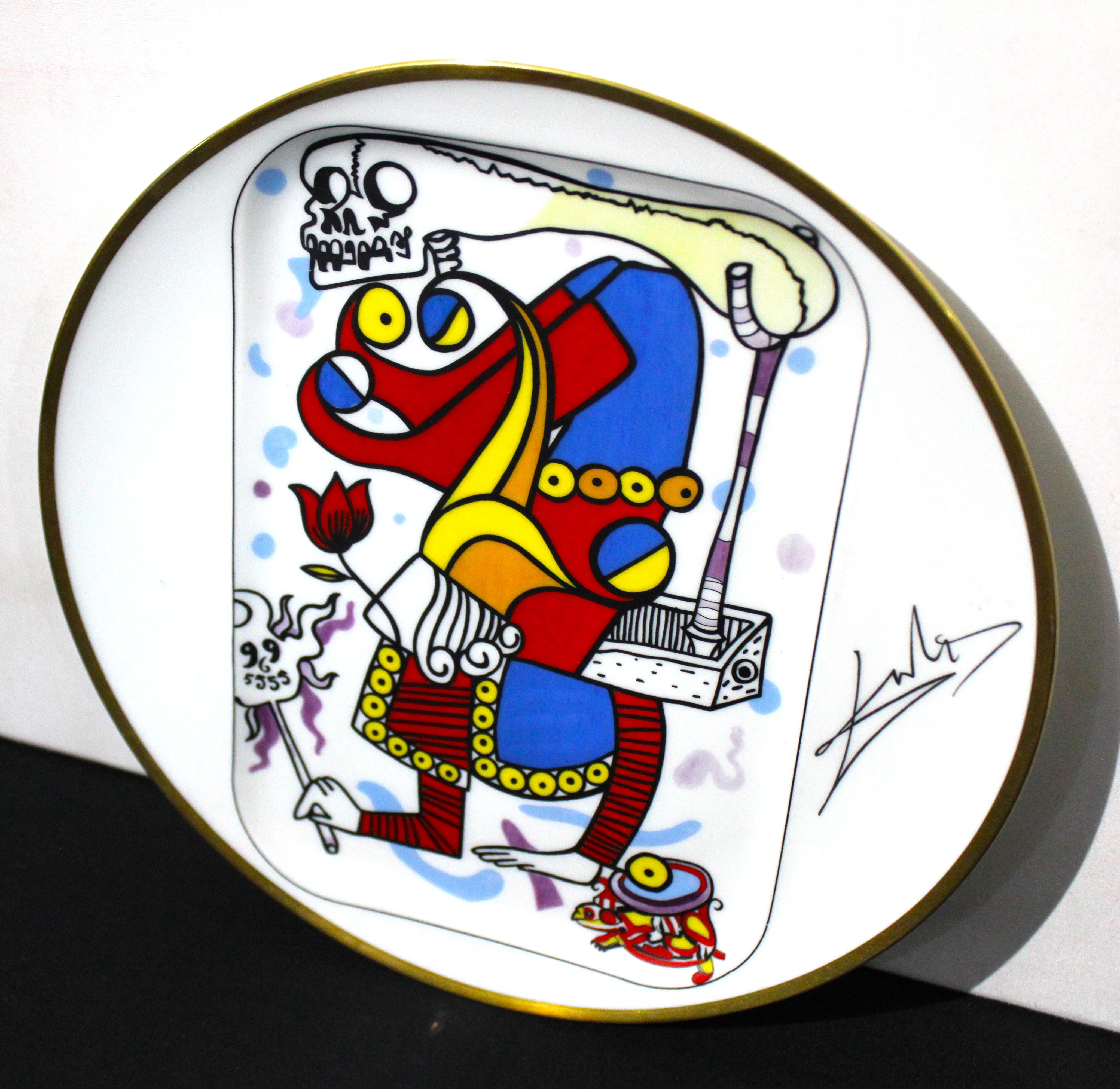 Salvador Dali, Carte a Jouer Five Plates 1967 from France For Sale 2