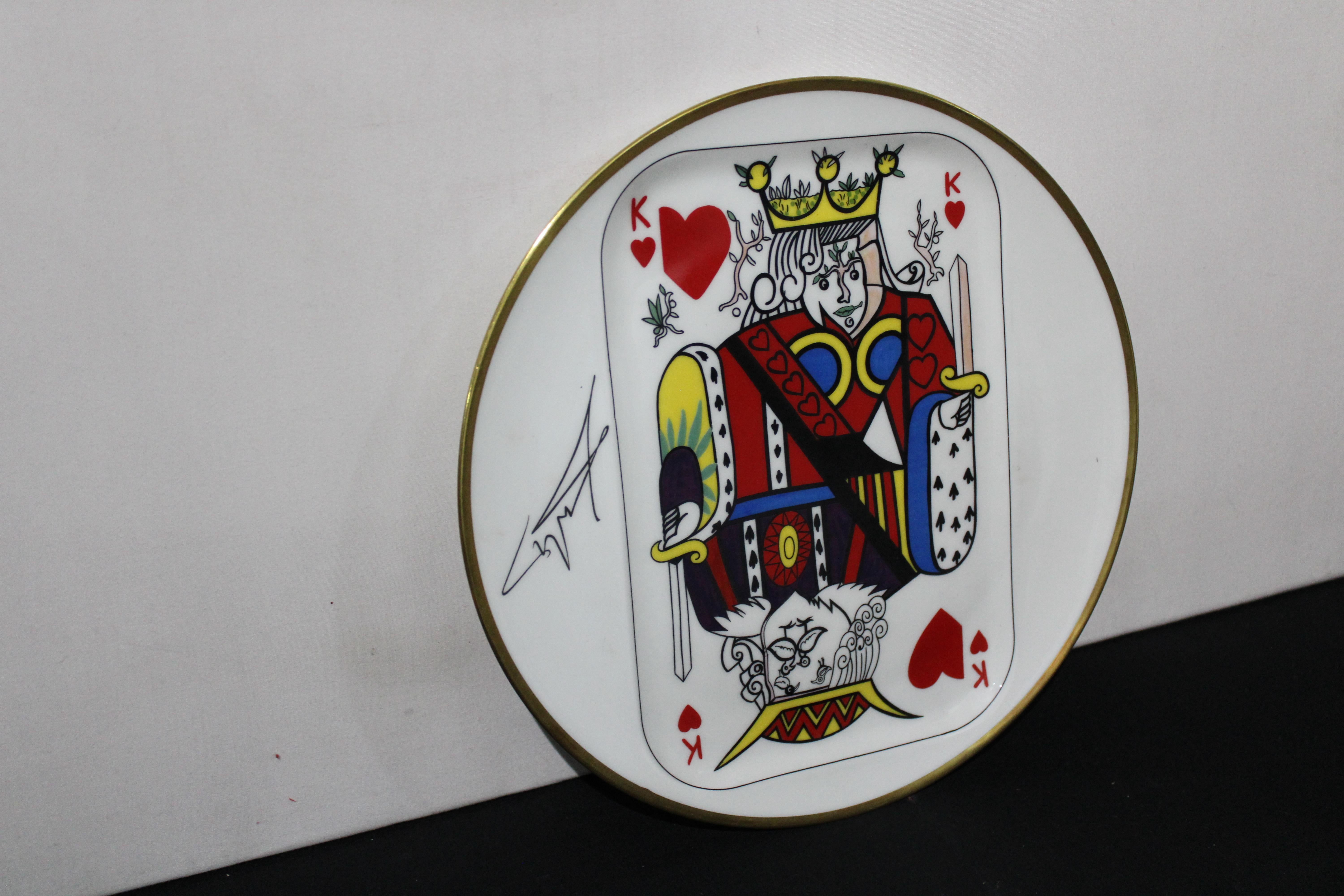 Salvador Dali, Carte a Jouer Five Plates 1967 from France For Sale 4