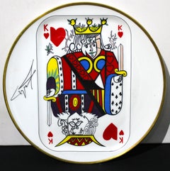 Salvador Dali, Carte a Jouer Five Plates 1967 from France