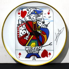 Salvador Dali, Carte a Jouer Five Plates 1967 from France
