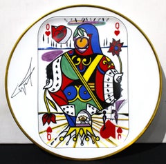 Salvador Dali, Carte a Jouer Five Plates 1967 from France