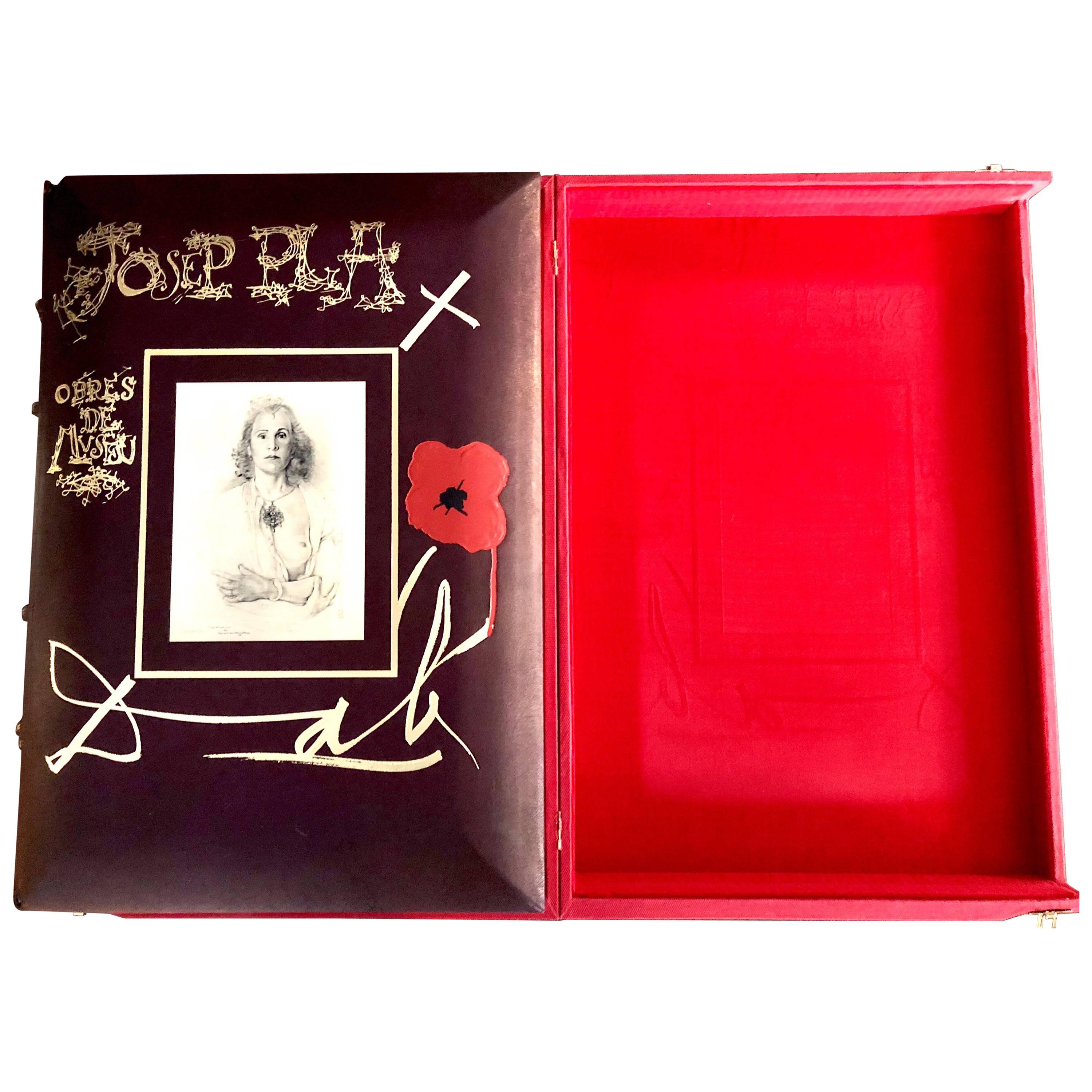 Salvador Dalí, "Obres De Museu", Book Portfolio Written by Josep Pla For Sale