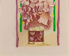 Four of Wands by Salvador Dalí