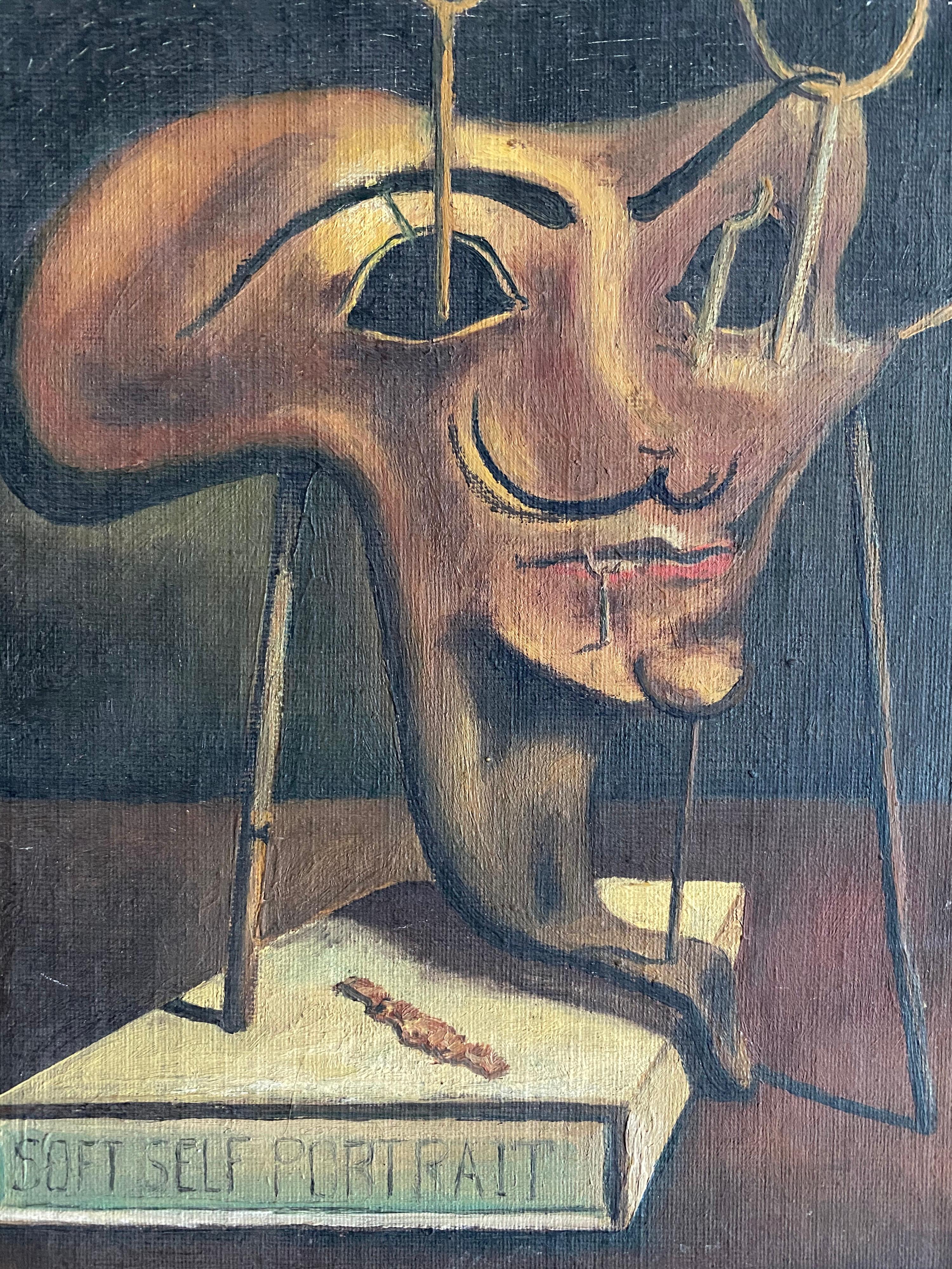 salvador dali mask painting