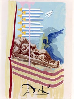 Nueve de espadas de Salvador Dalí