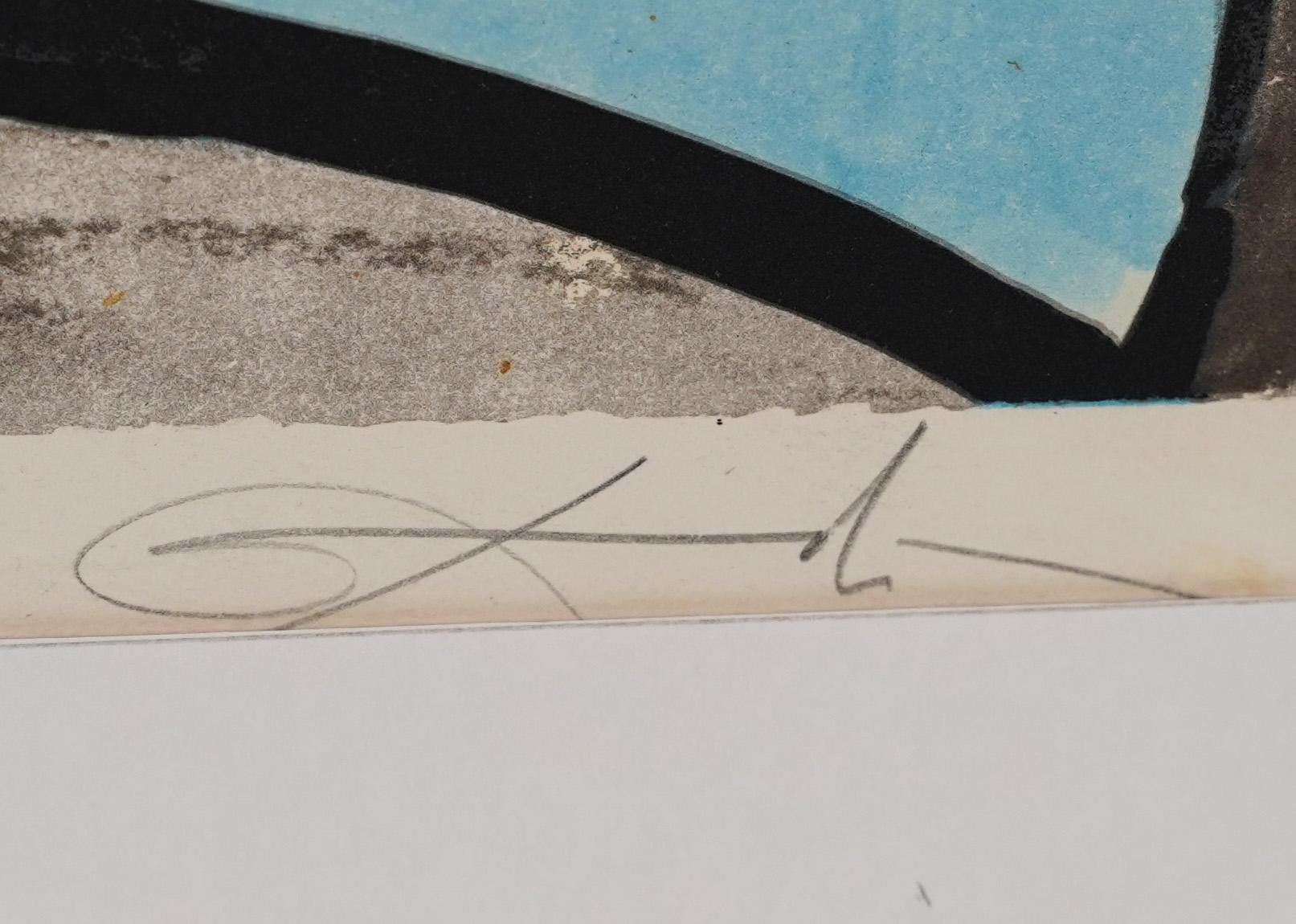 salvador dali signature on paintings