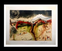 DALI  The Four Seasons" Lithograph certificate painting