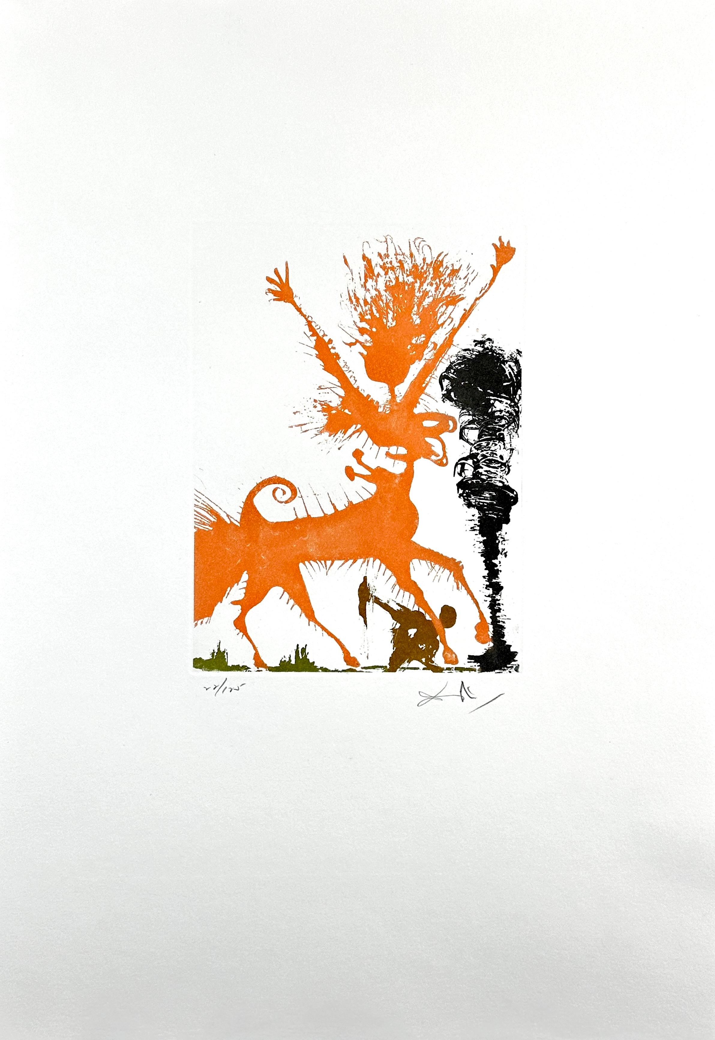 8 Sins mortels - Print de Salvador Dalí