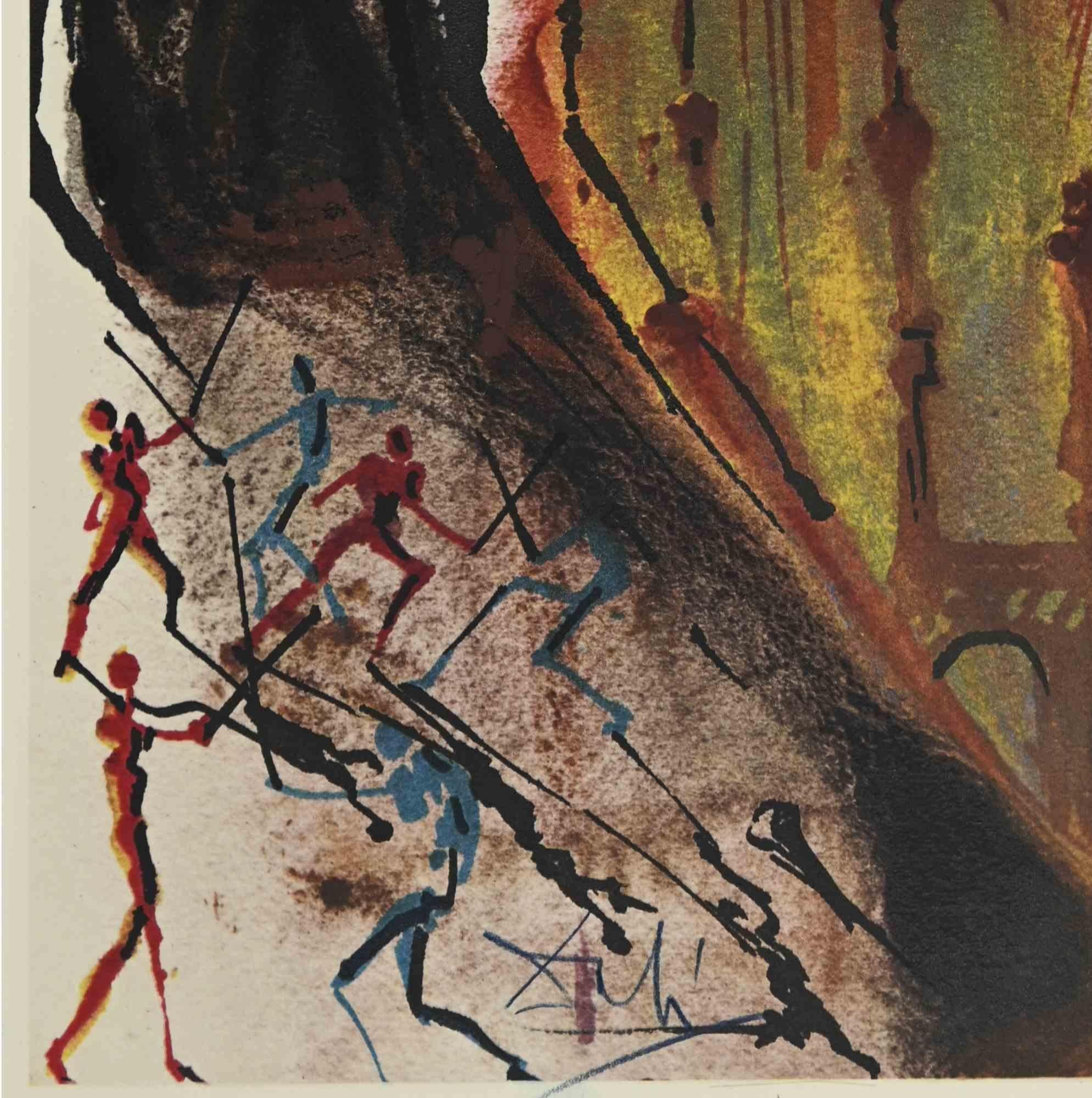 Act I, Scene I From Romeo and Juliet-Original Lithograph-1975 - Print by Salvador Dalí