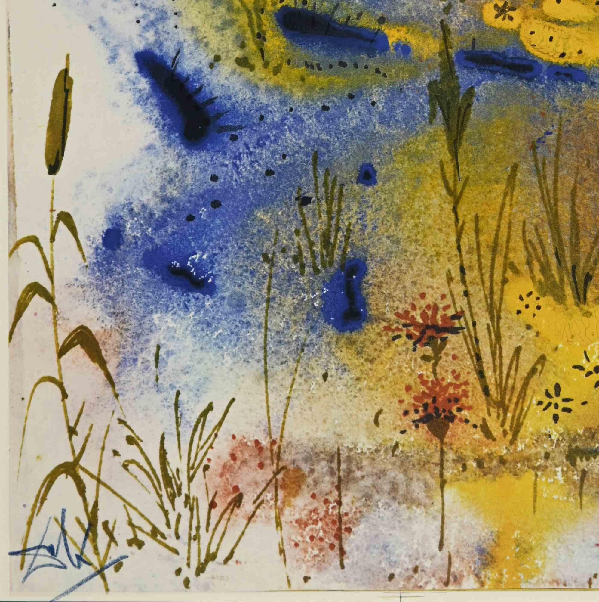 Acto II, Escena III De Romeo y Julie-Litografía -1975 - Print de Salvador Dalí