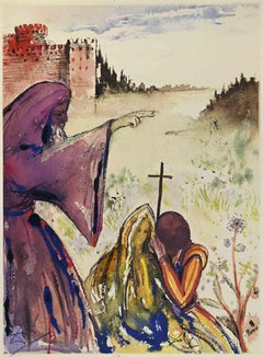 Vintage Act II, Scene VI From Romeo and Juliet-èLithograph-1975