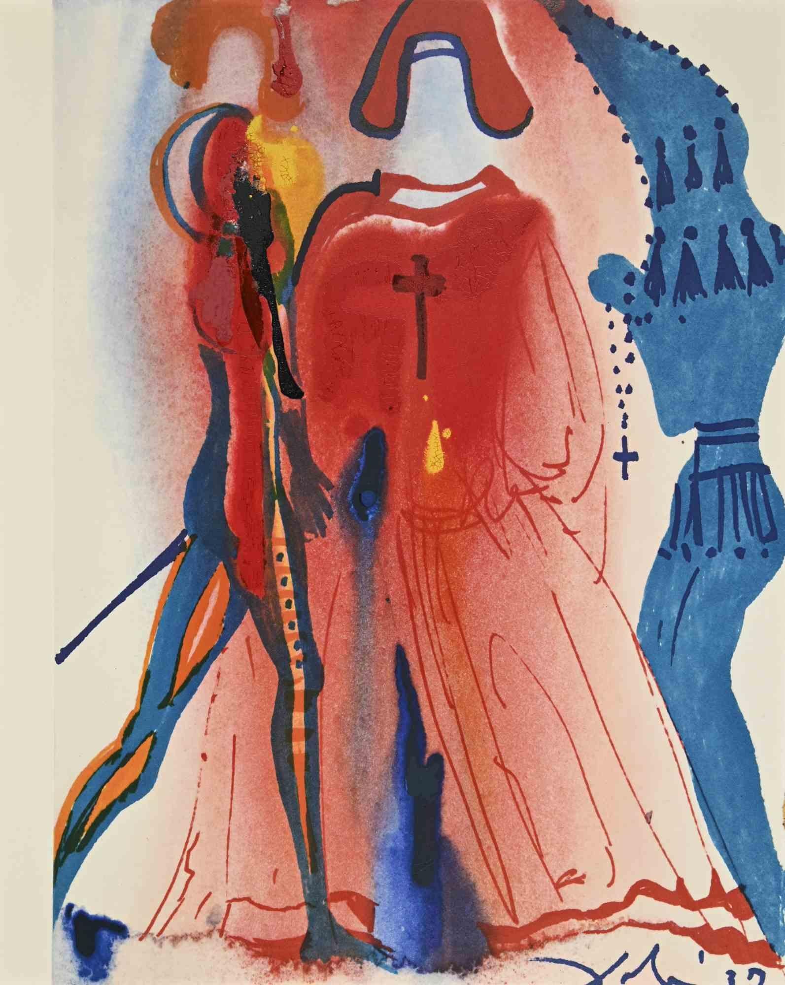 Salvador Dalí Print - Act III, Scene I - From “Romeo and Juliet” - Lithograph-1975