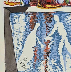 Act IV, Szene III - Von Romeo und Juliet - Lithographie-1975