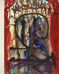 Act V, Scene III - From “Romeo and Juliet” - Lithograph-1975