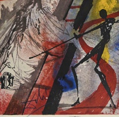 Act V, Scene V - From “Romeo and Juliet” - Lithograph-1975