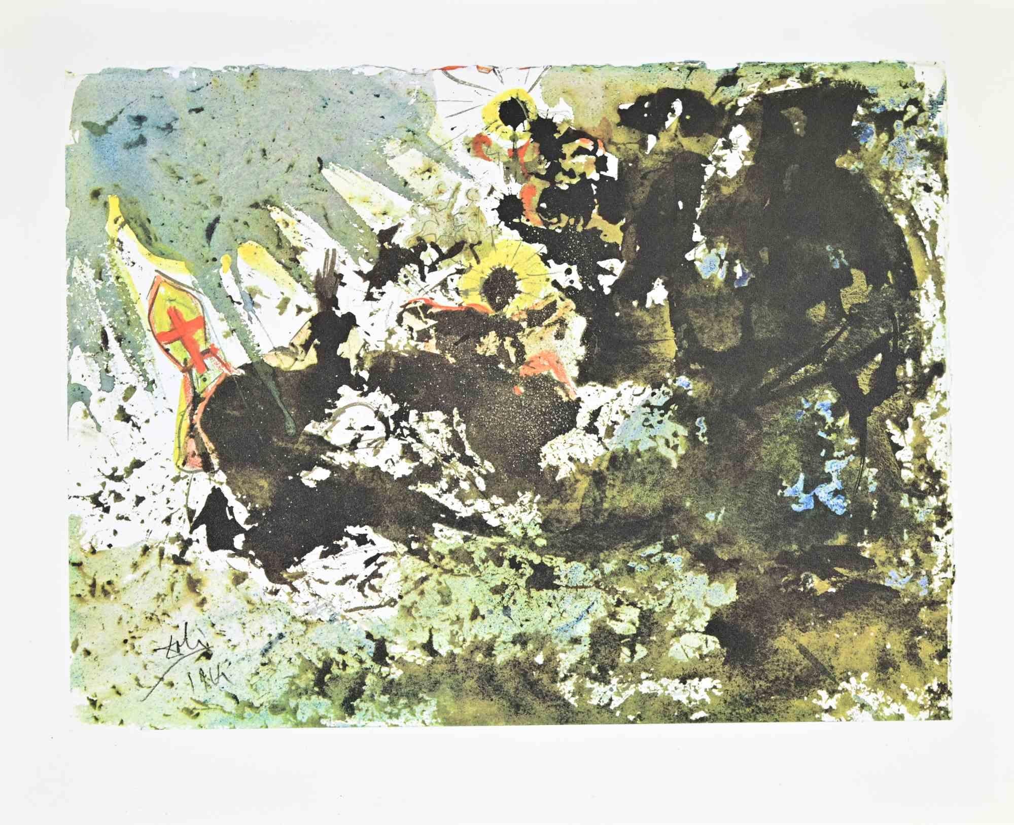 Adveniat Regnum Tuum - Litografía atribuida a Salvador Dalí - 1964