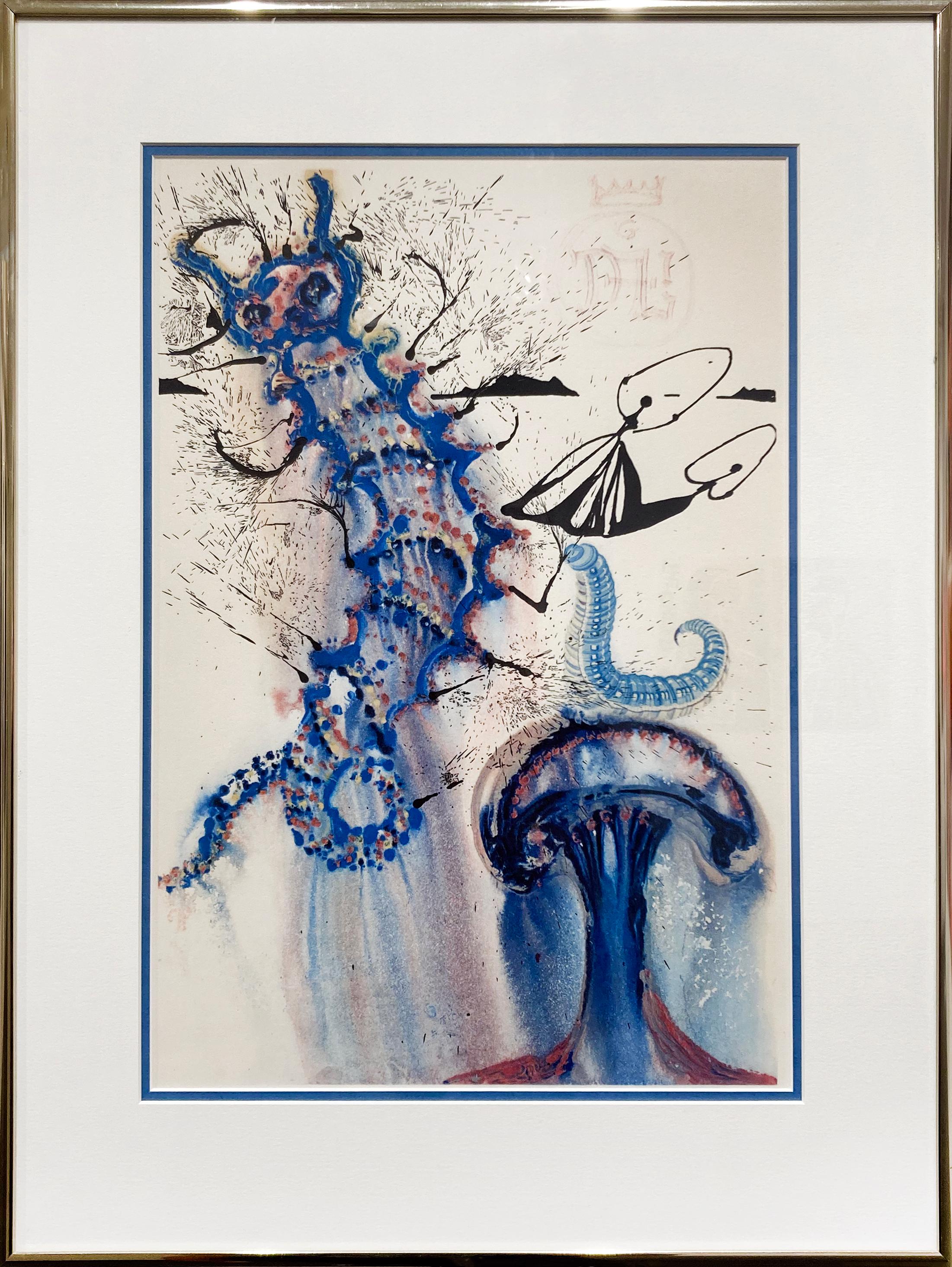 Advice From a Caterpillar - Print by Salvador Dalí