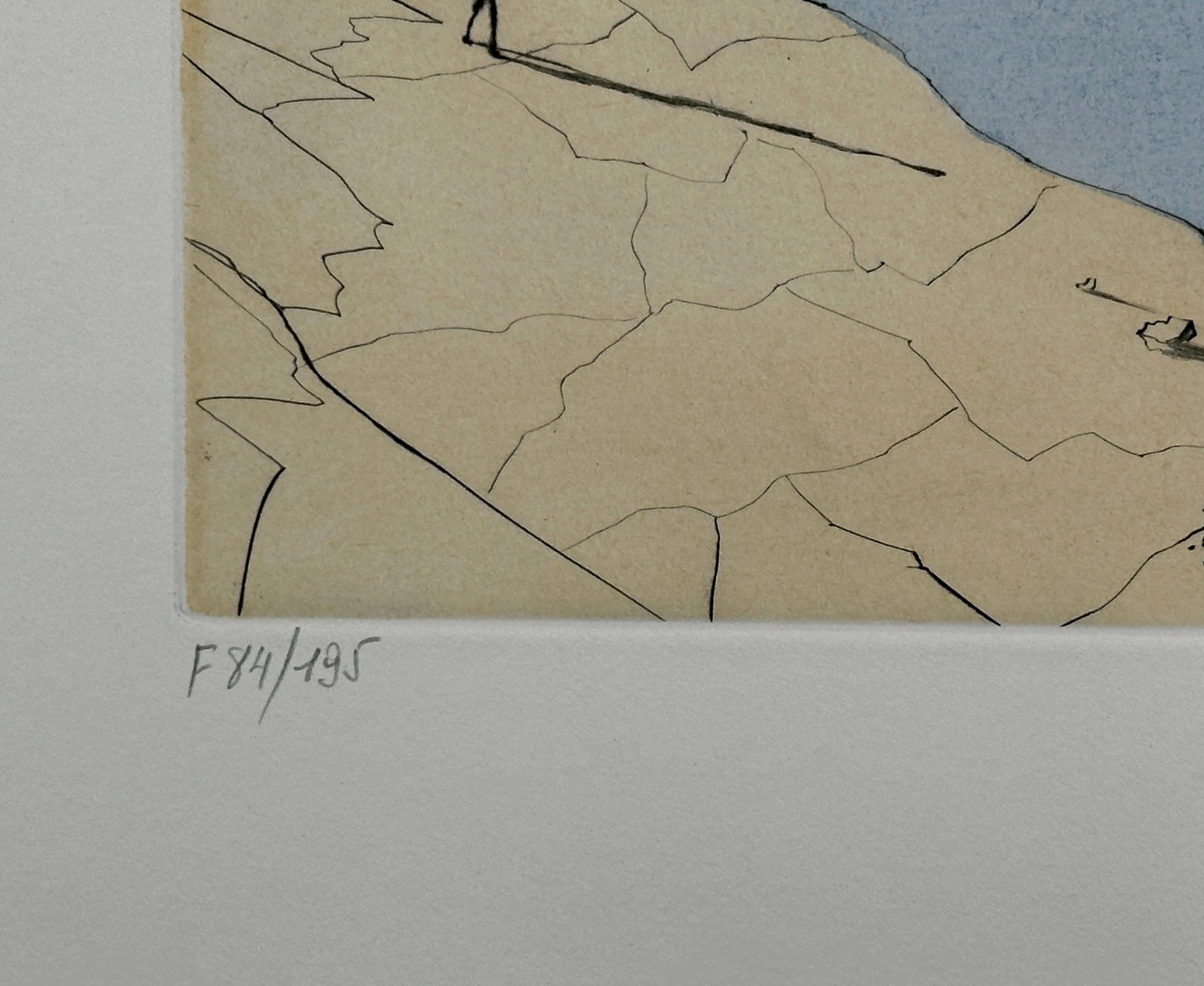 ARTISTA: Salvador Dalì

TITOLO: Dopo 50 anni di Surrealismo Gli allori della felicità

MEDIO: Acquaforte

FIRMATO: Firmato a mano 

EDITORE: Transworld Art, NY

NUMERO DI EDIZIONE: F 84/195

MISURE: 26